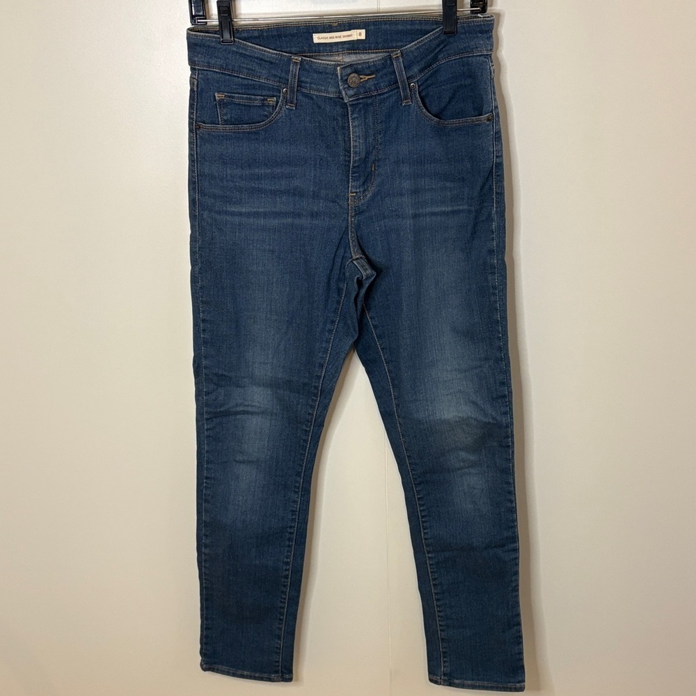 Levi's Classic Mid Rise Skinny Jeans